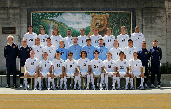 Cal Men's Soccer Head Shots