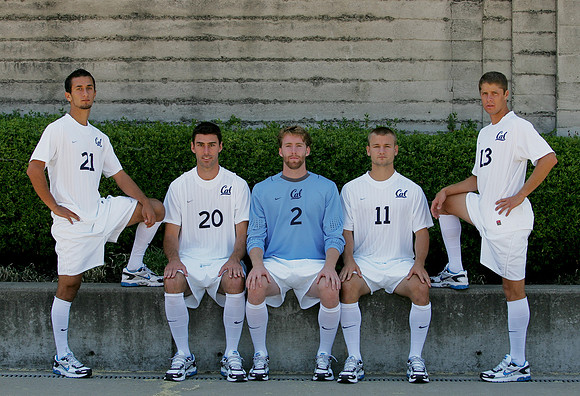 Cal Men's Soccer Head Shots