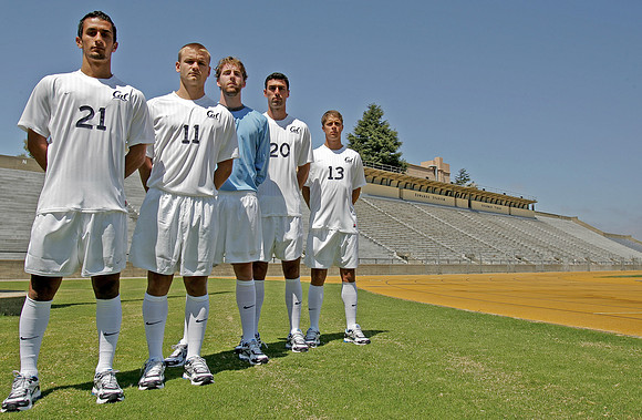 Cal Men's Soccer Head Shots