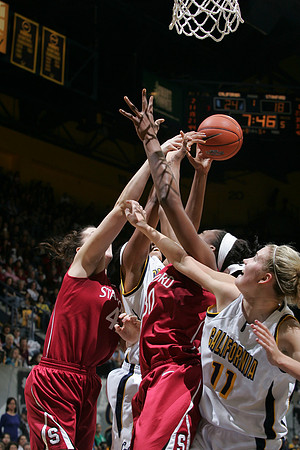 Cal Women's Basketball vs Stanford