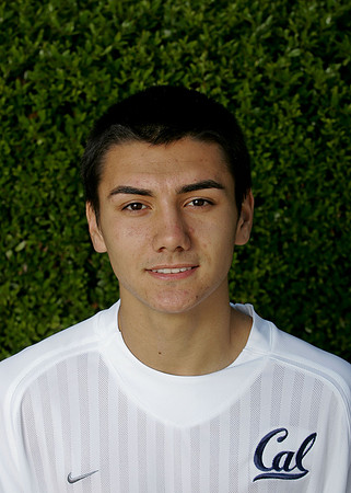 Cal Men's Soccer Head Shots