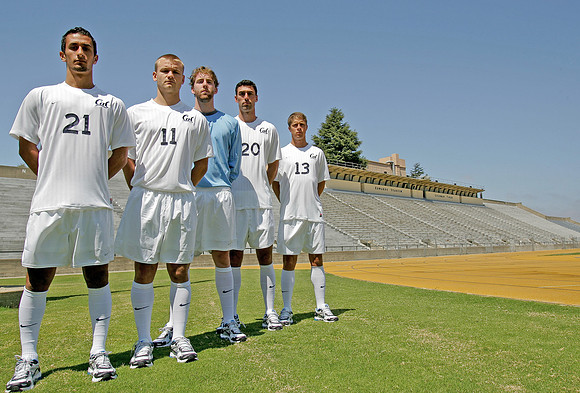 Cal Men's Soccer Head Shots