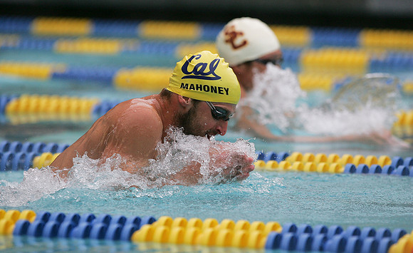 Cal Men's Swimming vs USC