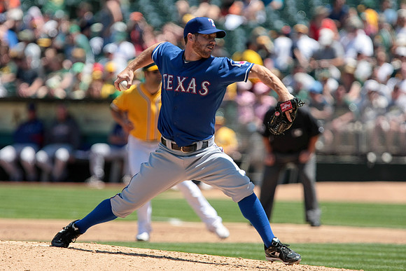 MLB: Texas Rangers at Oakland Athletics