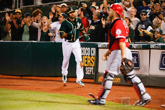 MLB: Los Angeles Angels at Oakland Athletics