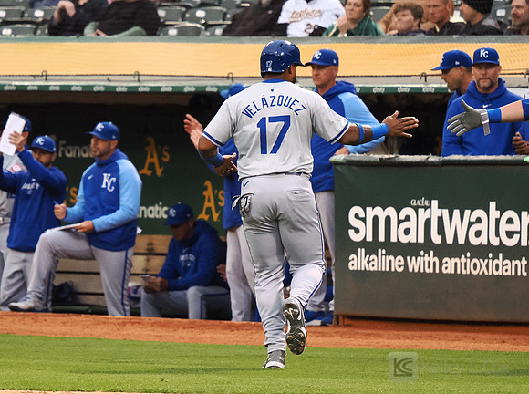 MLB: Kansas City Royals at Oakland Athletics