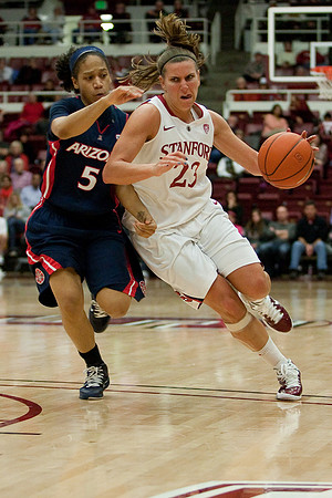 NCAA WOMEN'S BASKETBALL 2011 - Jan 6 - Arizona at Stanford