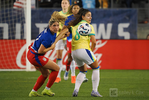 Soccer: International Women's Friendly-Brazil at USWNT