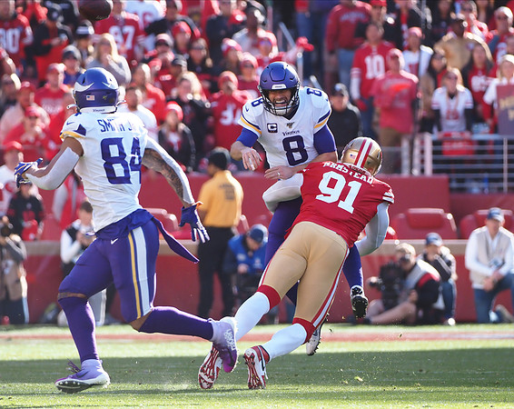 NFL: NFC Divisional Round-Minnesota Vikings at San Francisco 49ers