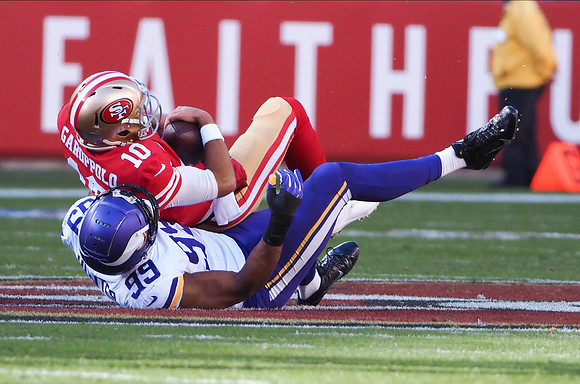 NFL: NFC Divisional Round-Minnesota Vikings at San Francisco 49ers