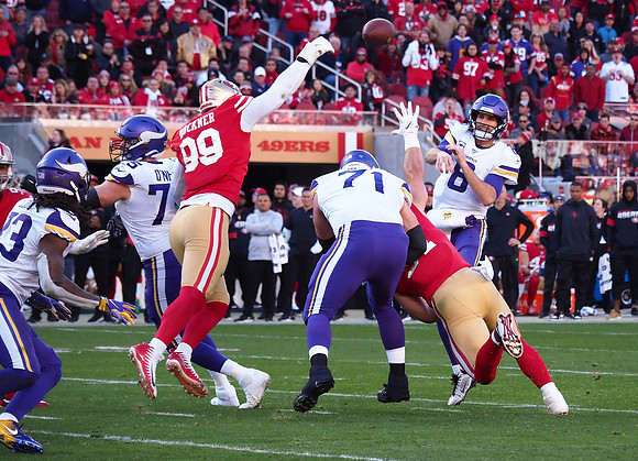 NFL: NFC Divisional Round-Minnesota Vikings at San Francisco 49ers
