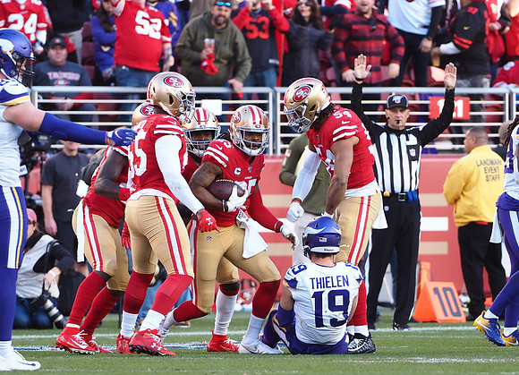 NFL: NFC Divisional Round-Minnesota Vikings at San Francisco 49ers