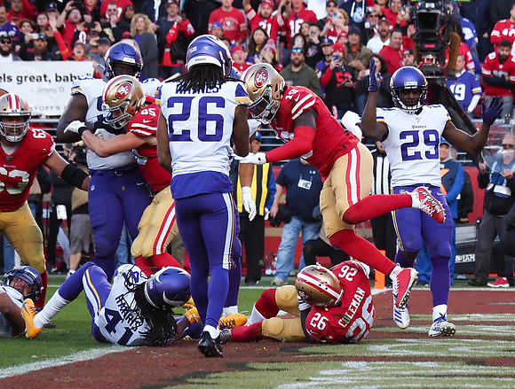 NFL: NFC Divisional Round-Minnesota Vikings at San Francisco 49ers