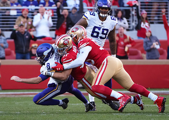 NFL: NFC Divisional Round-Minnesota Vikings at San Francisco 49ers