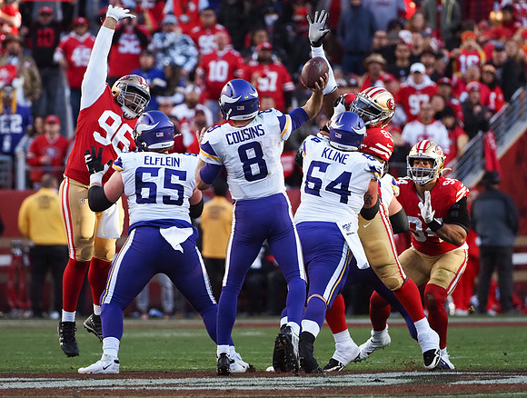NFL: NFC Divisional Round-Minnesota Vikings at San Francisco 49ers