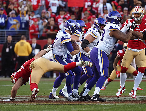 NFL: NFC Divisional Round-Minnesota Vikings at San Francisco 49ers