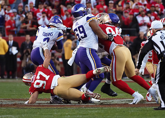 NFL: NFC Divisional Round-Minnesota Vikings at San Francisco 49ers