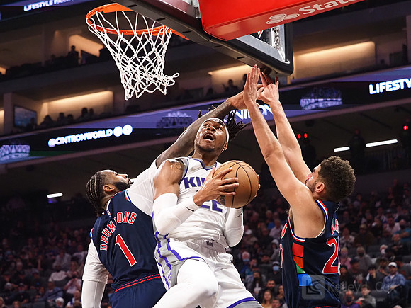NBA: Philadelphia 76ers at Sacramento Kings
