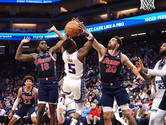 NBA: Philadelphia 76ers at Sacramento Kings