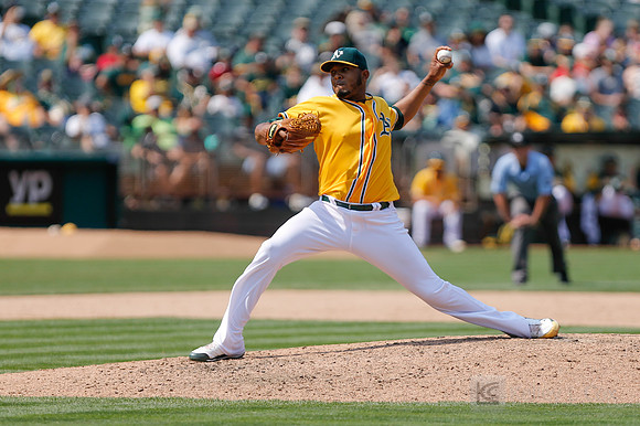 MLB: Tampa Bay Rays at Oakland Athletics
