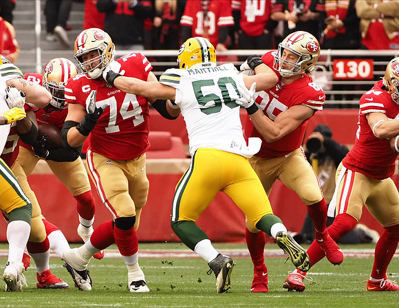 NFL: NFC Championship-Green Bay Packers at San Francisco 49ers