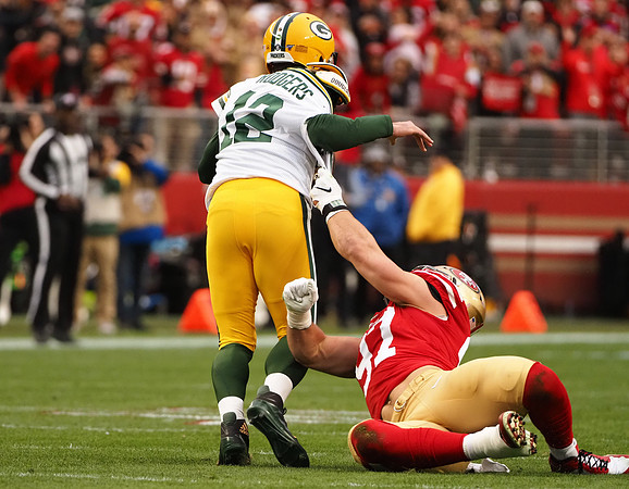 NFL: NFC Championship-Green Bay Packers at San Francisco 49ers