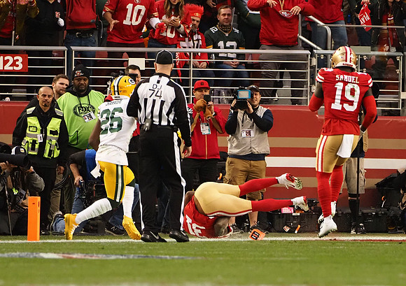 NFL: NFC Championship-Green Bay Packers at San Francisco 49ers