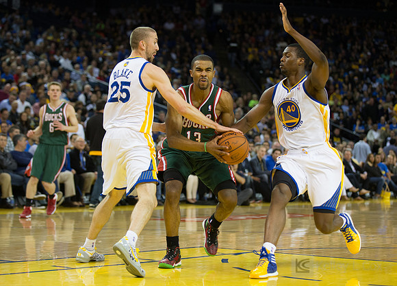 NBA: Milwaukee Bucks at Golden State Warriors