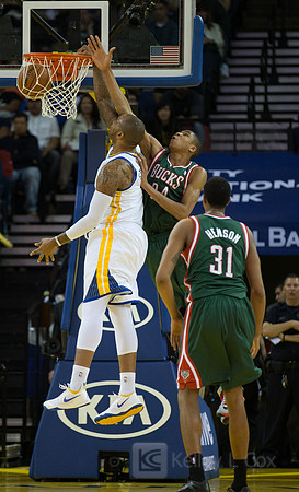 NBA: Milwaukee Bucks at Golden State Warriors