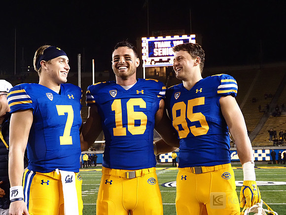 Chase Garbers (7), Collin Moore (16), Jake Tonges (85)