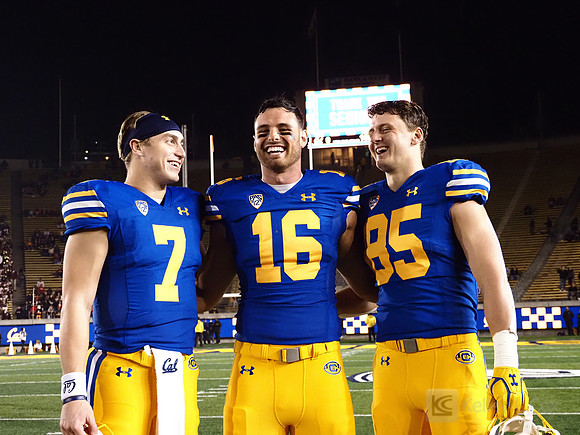 Chase Garbers (7), Collin Moore (16), Jake Tonges (85)