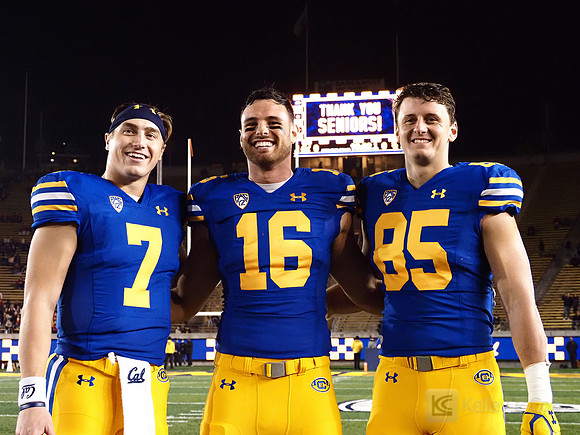 Chase Garbers (7), Collin Moore (16), Jake Tonges (85)