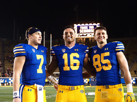 Chase Garbers (7), Collin Moore (16), Jake Tonges (85)