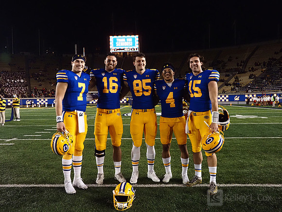 Chase Garbers (7), Collin Moore (16), Jake Tonges (85), Nikko Remigio (4), Robby Rowell (15)