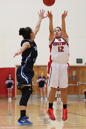 Cal State East Bay Pioneers guard Stephanie Lopez (12)