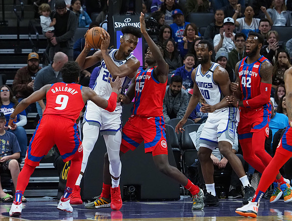 NBA: Detroit Pistons at Sacramento Kings