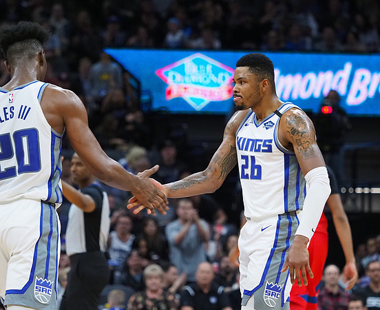 NBA: Detroit Pistons at Sacramento Kings