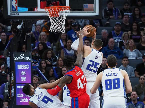 NBA: Detroit Pistons at Sacramento Kings