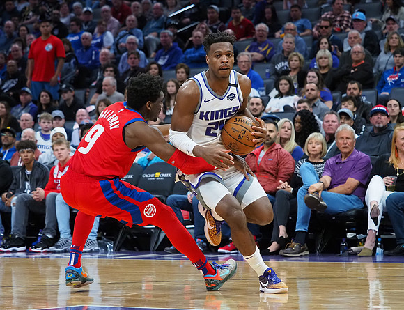 NBA: Detroit Pistons at Sacramento Kings