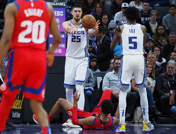 NBA: Detroit Pistons at Sacramento Kings