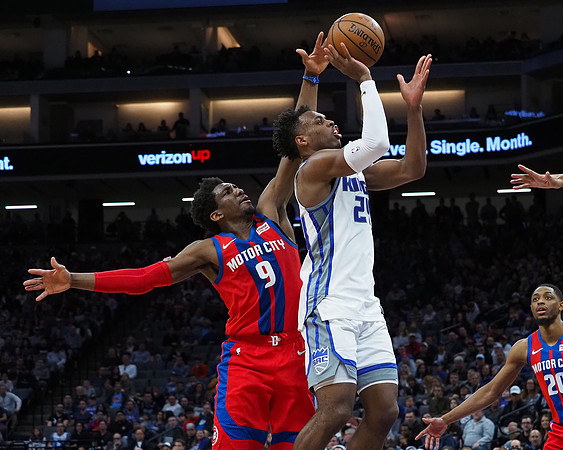 NBA: Detroit Pistons at Sacramento Kings