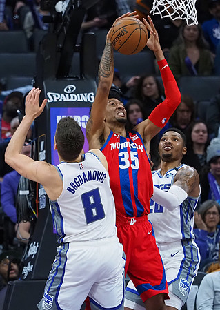 NBA: Detroit Pistons at Sacramento Kings