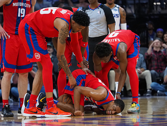 NBA: Detroit Pistons at Sacramento Kings