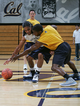 Cal Men's Basketball Practice