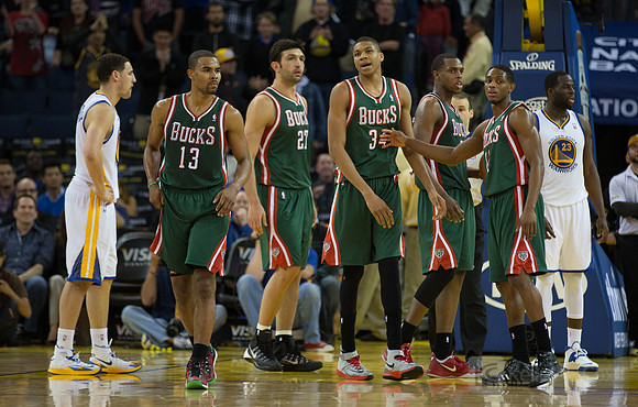 NBA: Milwaukee Bucks at Golden State Warriors