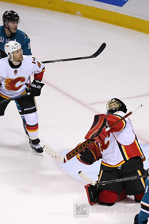 NHL: Calgary Flames at San Jose Sharks