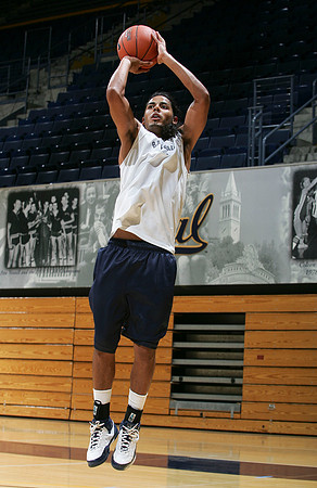 Cal Men's Basketball Practice