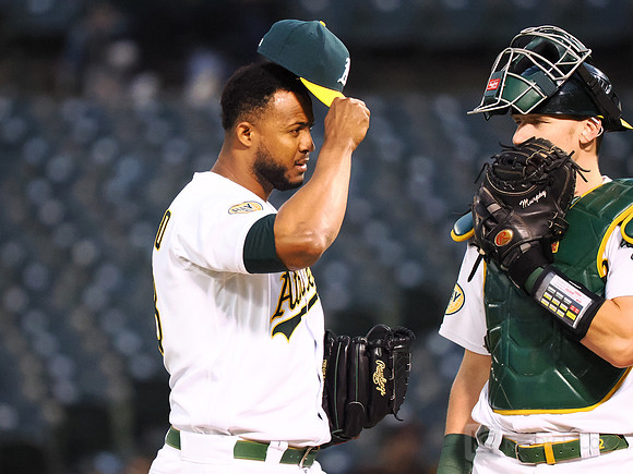 MLB: Houston Astros at Oakland Athletics