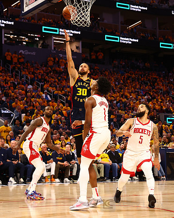 NBA: Playoffs-Houston Rockets at Golden State Warriors
