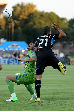 MLS: Seattle Sounders FC at San Jose Earthquakes